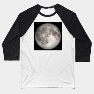 NASA Full Moon Baseball T-Shirt